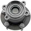 MB76309 Rear, Driver or Passenger Side Wheel Hub, 5 Lugs, AWD, Supreme Series