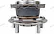 MB80302 Rear, Driver or Passenger Side Wheel Hub, 5 Lugs, With Bearing, FWD, Supreme Series