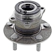 MB80305 Rear, Driver or Passenger Side Wheel Hub, 5 Lugs, Sensor Not Included, Supreme Series
