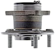 MB80305 Rear, Driver or Passenger Side Wheel Hub, 5 Lugs, Sensor Not Included, Supreme Series