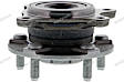 MB86303 Front, Passenger Side Wheel Hub, 5 Lugs, With Bearing, Supreme Series