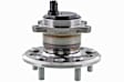MB86312 Rear, Driver Side Wheel Hub, 5 Lugs, BXT Series