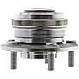 MB90311 Front, Driver or Passenger Side Wheel Hub, 5 Lugs, With Bearing, Supreme Series