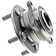 MB90311 Front, Driver or Passenger Side Wheel Hub, 5 Lugs, With Bearing, Supreme Series