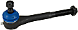 MES2838RL Front, Driver or Passenger Side, Inner Tie Rod End, Supreme Series