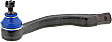 MES2943R Front, Passenger Side, Outer Tie Rod End, Supreme Series