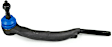 MES3579 Front, Passenger Side, Outer Tie Rod End, Supreme Series