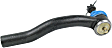 MES3600 Front, Passenger Side, Outer Tie Rod End, Supreme Series