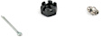 MES425RL Front, Driver or Passenger Side, Outer Tie Rod End, Supreme Series