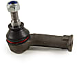 MES800271 Front, Driver Side, Outer Tie Rod End, Supreme Series
