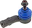 MES800305 Front, Passenger Side, Outer Tie Rod End, Supreme Series