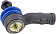 MES800305 Front, Passenger Side, Outer Tie Rod End, Supreme Series