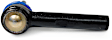 MES80378 Front, Driver or Passenger Side, Outer Tie Rod End, Supreme Series