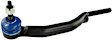 MES80959 Front, Passenger Side, Outer Tie Rod End, Supreme Series