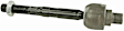 MEV800040 Front, Driver Side, Inner Tie Rod End, Supreme Series