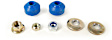 MK7300 Supreme Series Sway Bar Link Bushing - Blue, Rubber, Direct Fit, 1-end-link set