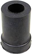 MK7308 Leaf Spring Bushing - Black, Rubber, Direct Fit, Sold individually