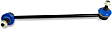 MK80509 Front, Passenger Side Sway Bar Link, Supreme Series