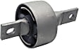 MK80668 Supreme Series Trailing Arm Bushing - Black, Rubber, Direct Fit, Sold individually