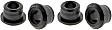 MK8422 Supreme Series Steering Rack Bushing - Black, Rubber, Direct Fit, Set of 2