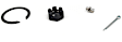 MK9044 Front, Driver or Passenger Side, Upper Ball Joint Supreme Series