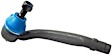 MS10602 Front, Driver Side, Outer Tie Rod End, Supreme Series
