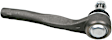 MS106105 Front, Driver Side, Outer Tie Rod End, Supreme Series