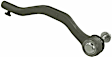 MS106164 Front, Driver Side, Outer Tie Rod End, Supreme Series