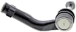MS106243 Front, Passenger Side, Outer Tie Rod End, Supreme Series