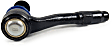 MS10637 Front, Driver or Passenger Side, Outer Tie Rod End, Supreme Series