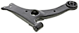 CMS20244 Front, Passenger Side, Lower Control Arm, Supreme Series