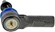 MS25609 Front, Driver or Passenger Side, Outer Tie Rod End, Supreme Series