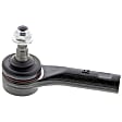 MS25672 Front, Passenger Side, Outer Tie Rod End, Supreme Series