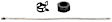 MS25749 Front, Driver or Passenger Side, Inner Tie Rod End, Supreme Series