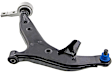 CMS30126 Front, Driver Side, Lower Control Arm, Supreme Series
