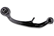 CMS30198 Front, Driver Side, Lower, Rearward Control Arm, Sedan, Cast steel, Supreme Series