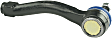 MS30616 Front, Driver Side, Outer Tie Rod End, Supreme Series