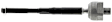 MS30749 Front, Driver or Passenger Side, Inner Tie Rod End
