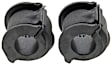 MS308176 Front, Driver or Passenger Side Sway Bar Bushing, Set of 2, Supreme Series