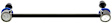 MS308191 Front, Passenger Side Sway Bar Link, Supreme Series