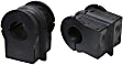 MS30889 Supreme Series Sway Bar Link Bushing - Black, Rubber, Direct Fit, Set of 2