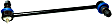 MS30898 Front, Passenger Side Sway Bar Link, Supreme Series