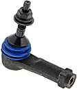 MS40601 Front, Driver or Passenger Side, Outer Tie Rod End, Supreme Series