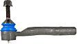 MS40605 Front, Passenger Side, Outer Tie Rod End, Supreme Series
