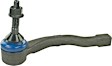 MS40683 Front, Driver Side, Outer Tie Rod End, Supreme Series
