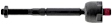 MS40775 Front, Driver or Passenger Side, Inner Tie Rod End