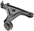 CMS50133 Front, Passenger Side, Lower Control Arm, Supreme Series