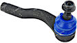 MS50610 Front, Driver Side, Outer Tie Rod End, Supreme Series
