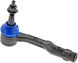 MS50645 Front, Passenger Side, Outer Tie Rod End, Supreme Series