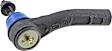 MS50654 Front, Driver Side, Outer Tie Rod End, Supreme Series
